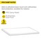 Nuwatt 1x2 ft Flat Panel LED, Surface Mount Light 5CCT 2700K/3000K/3500K/4000K/5000K Selectable 2000LM 22W NW-SM-1x2-22W-5CCT - alternate 3